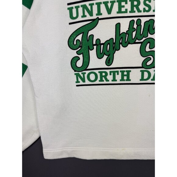 Vintage 90's Logo 7 University Of North Dakota Fighting Sioux NCAA Sweatshirt - Picture 6 of 16